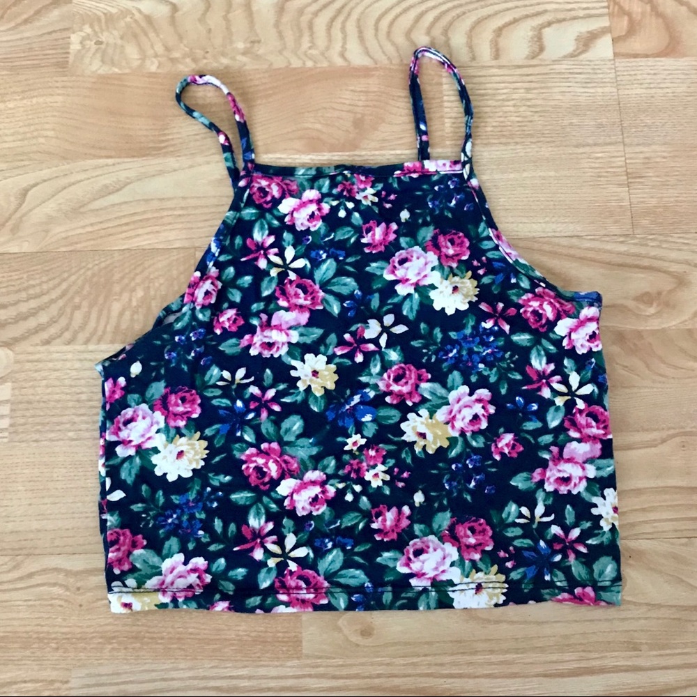 Floral Crop Top